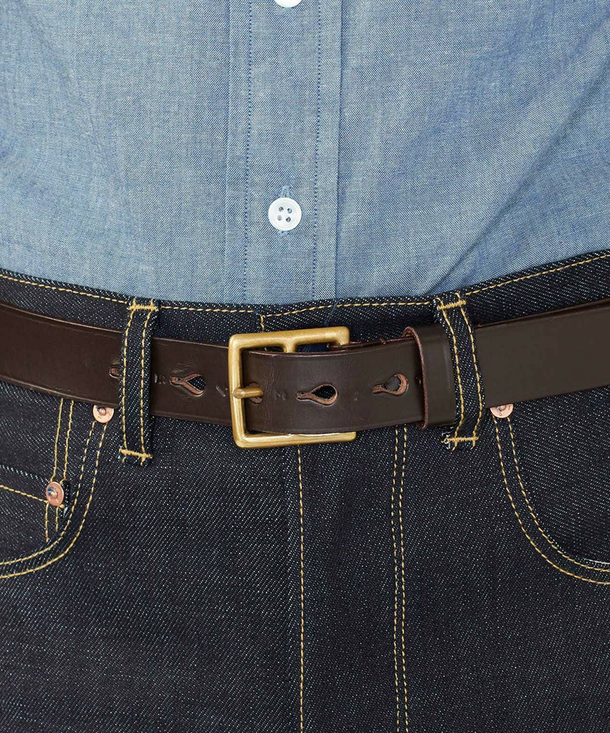 スティラップベルト 全3色 | ブライドルレザーの名門 GLENROYAL