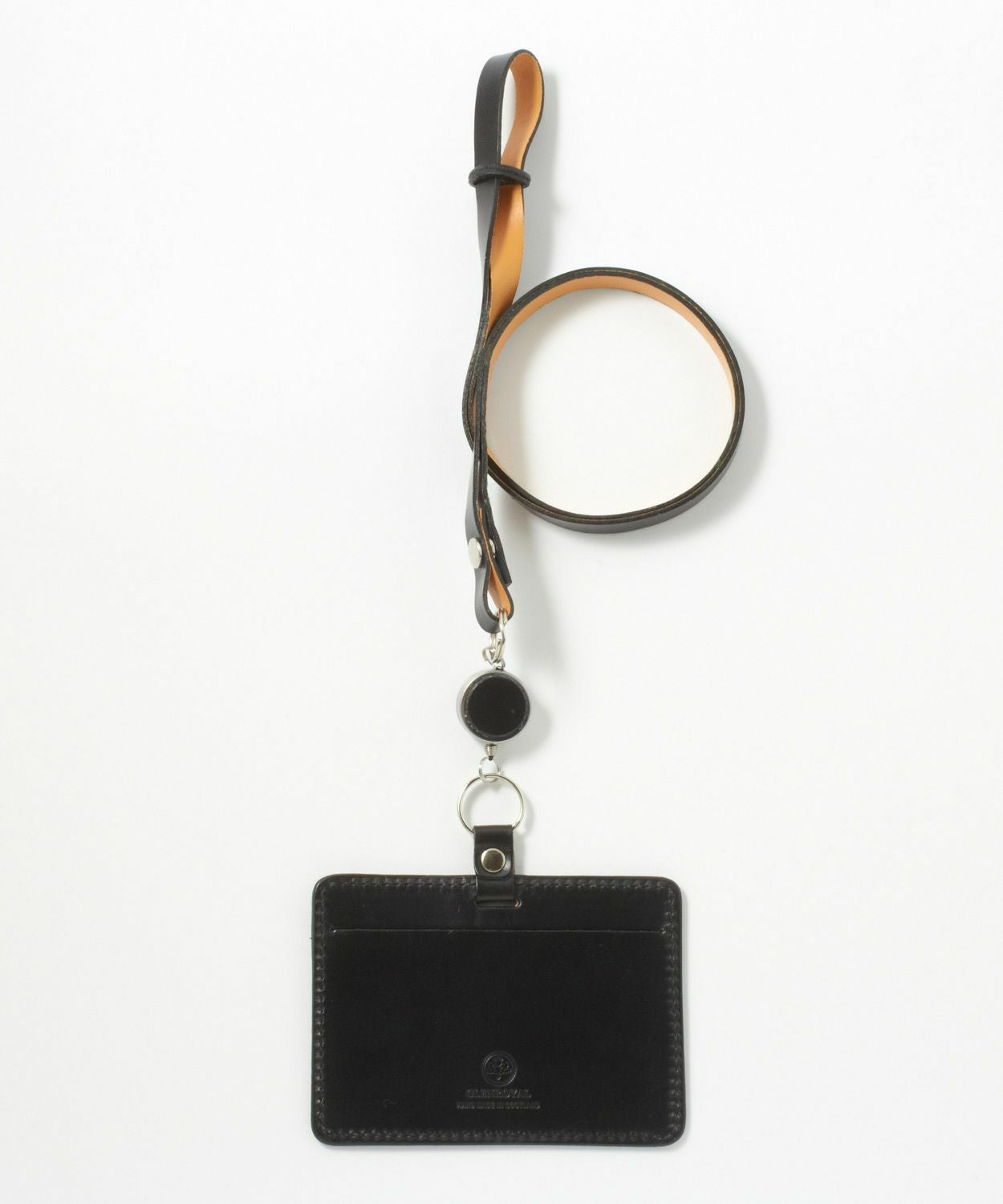 IDケース（リール付） 全7色 | ブライドルレザーの名門 GLENROYAL