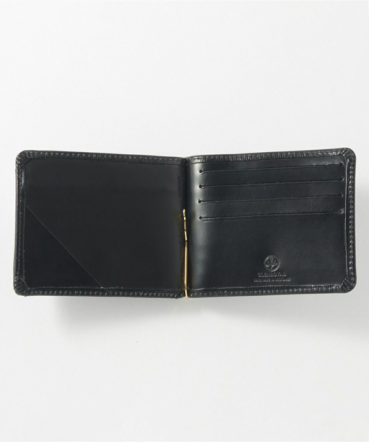 マネークリップ（小銭入れ付）（エンボス） 全2色 | ブライドルレザー