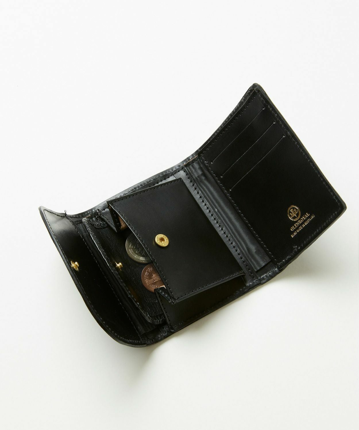フラップ付きミニ財布 全5色 | ブライドルレザーの名門 GLENROYAL