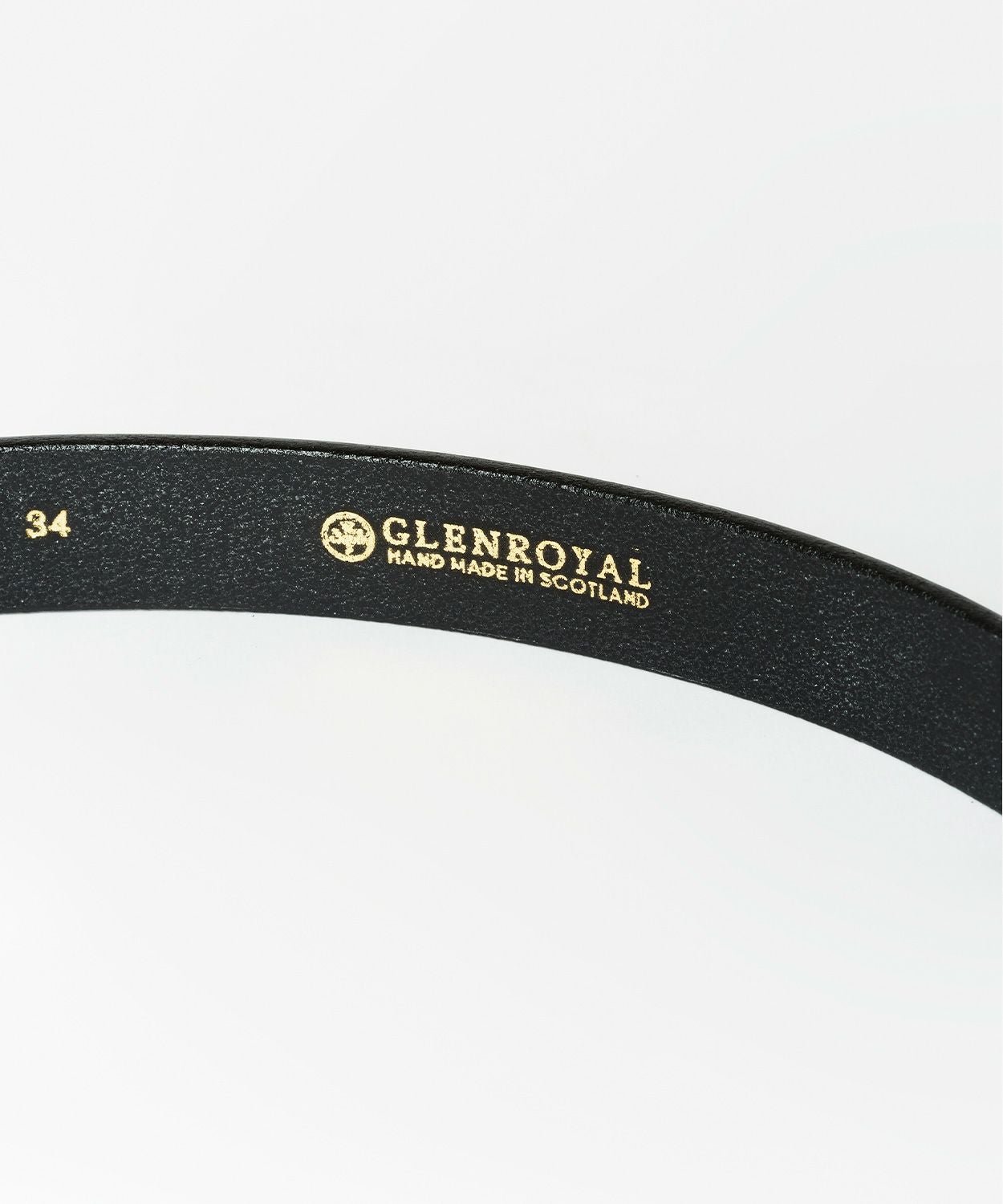 ロンドンDバックルベルト 全3色 | ブライドルレザーの名門 GLENROYAL