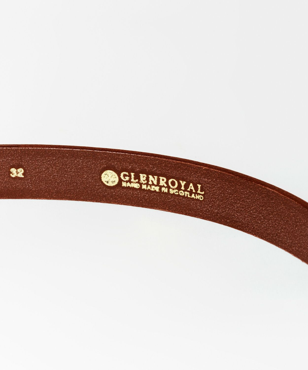 ロンドンDバックルベルト 全3色 | ブライドルレザーの名門 GLENROYAL