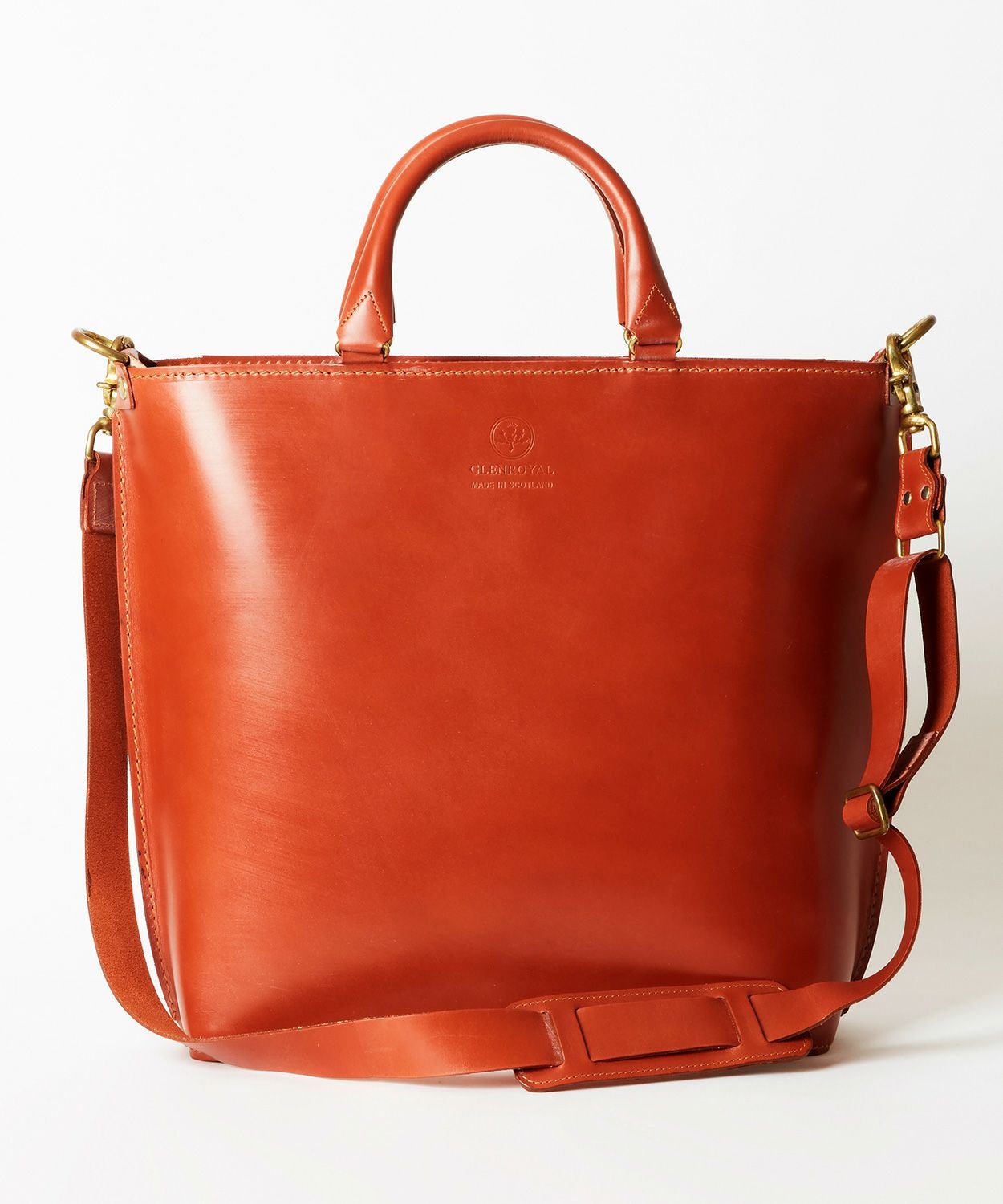 2ハンドルジップケース 全4色 | ブライドルレザーの名門 GLENROYAL