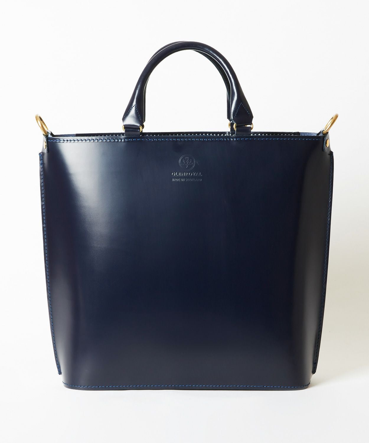 ジップショルダートートバッグ TALL 全3色 | ブライドルレザーの名門