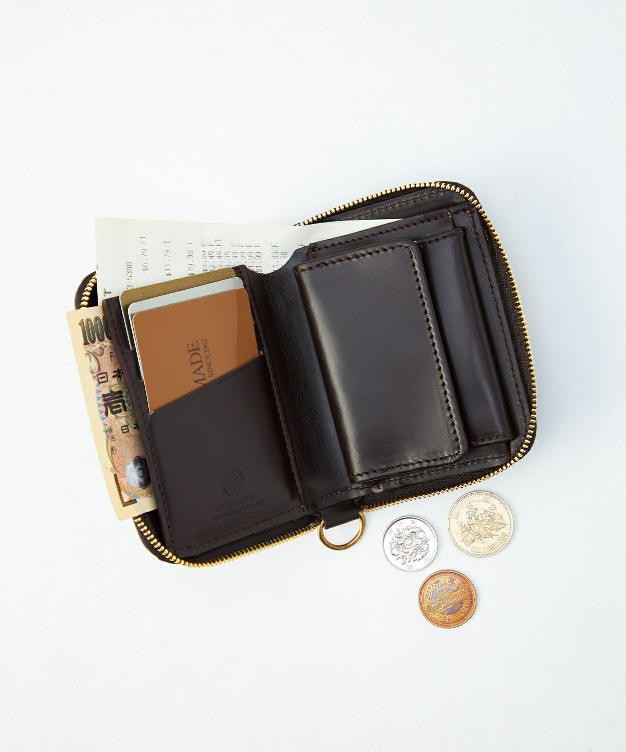 スモールジップウォレット 全6色 | ブライドルレザーの名門 GLENROYAL