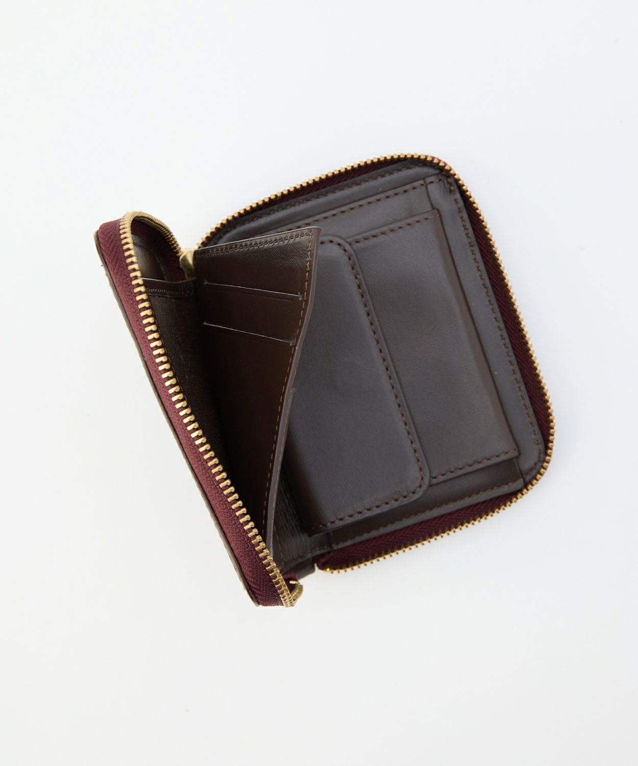 スモールジップウォレット(コードバン) 全3色 | ブライドルレザーの