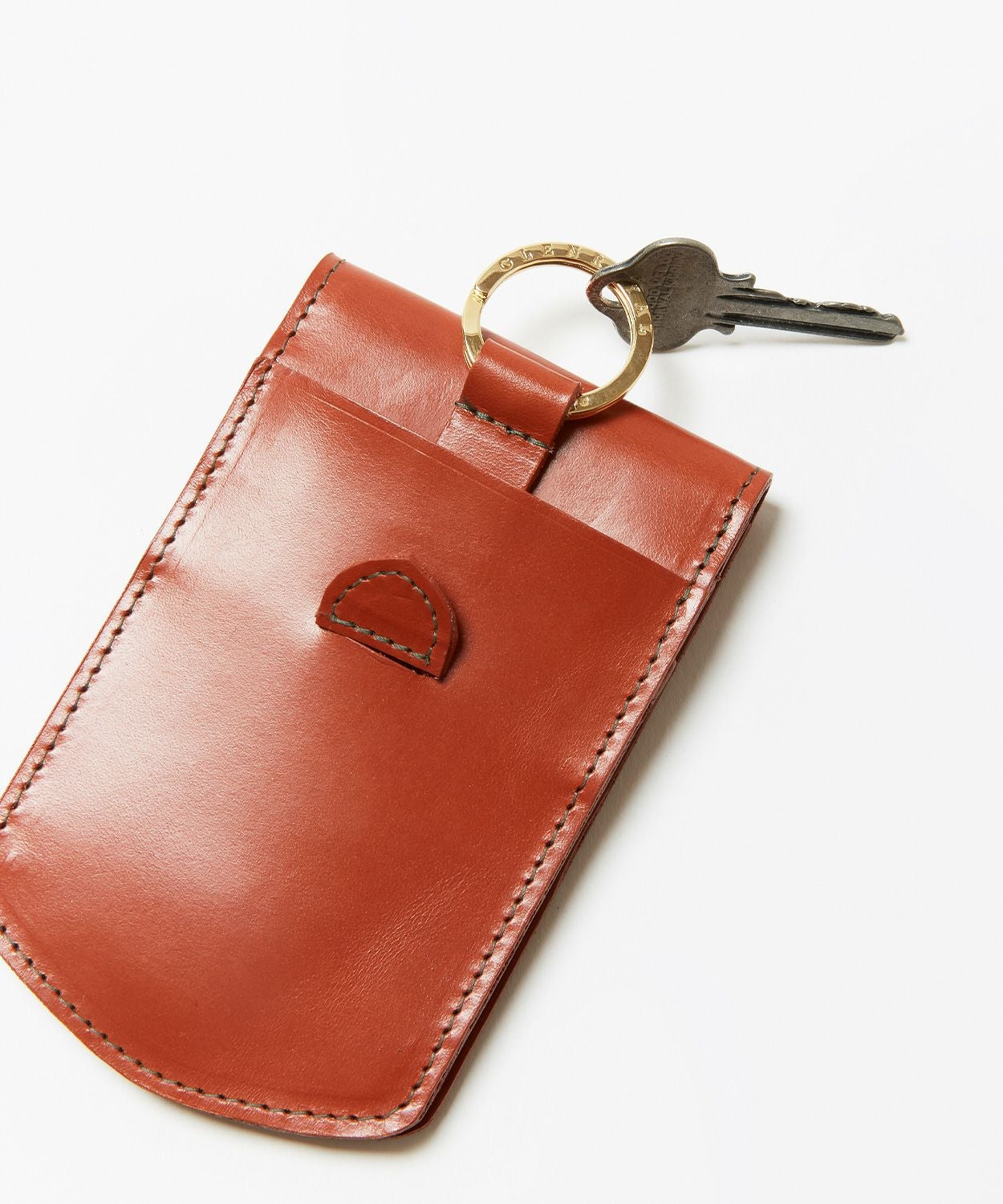 リボンタブカードケース 全2色 | ブライドルレザーの名門 GLENROYAL