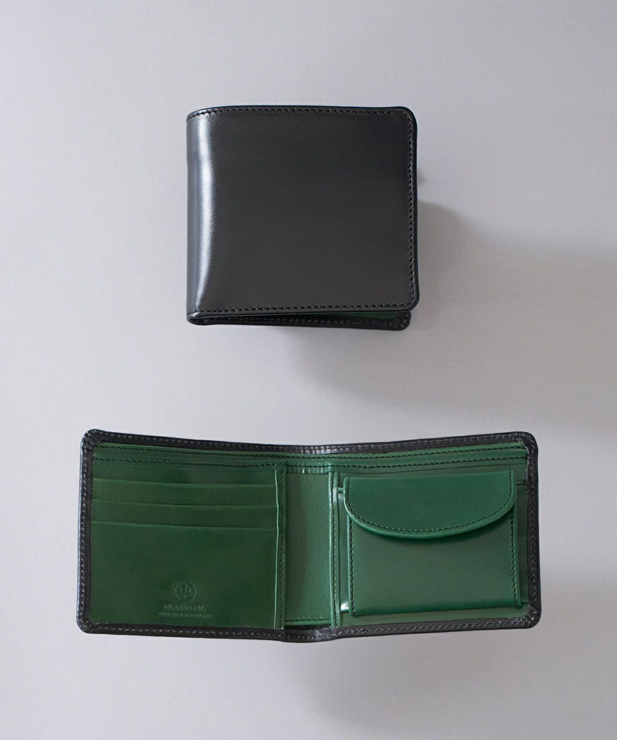 GLENROYAL公式限定]二つ折り財布(バイカラー) 全2色 | ブライドル