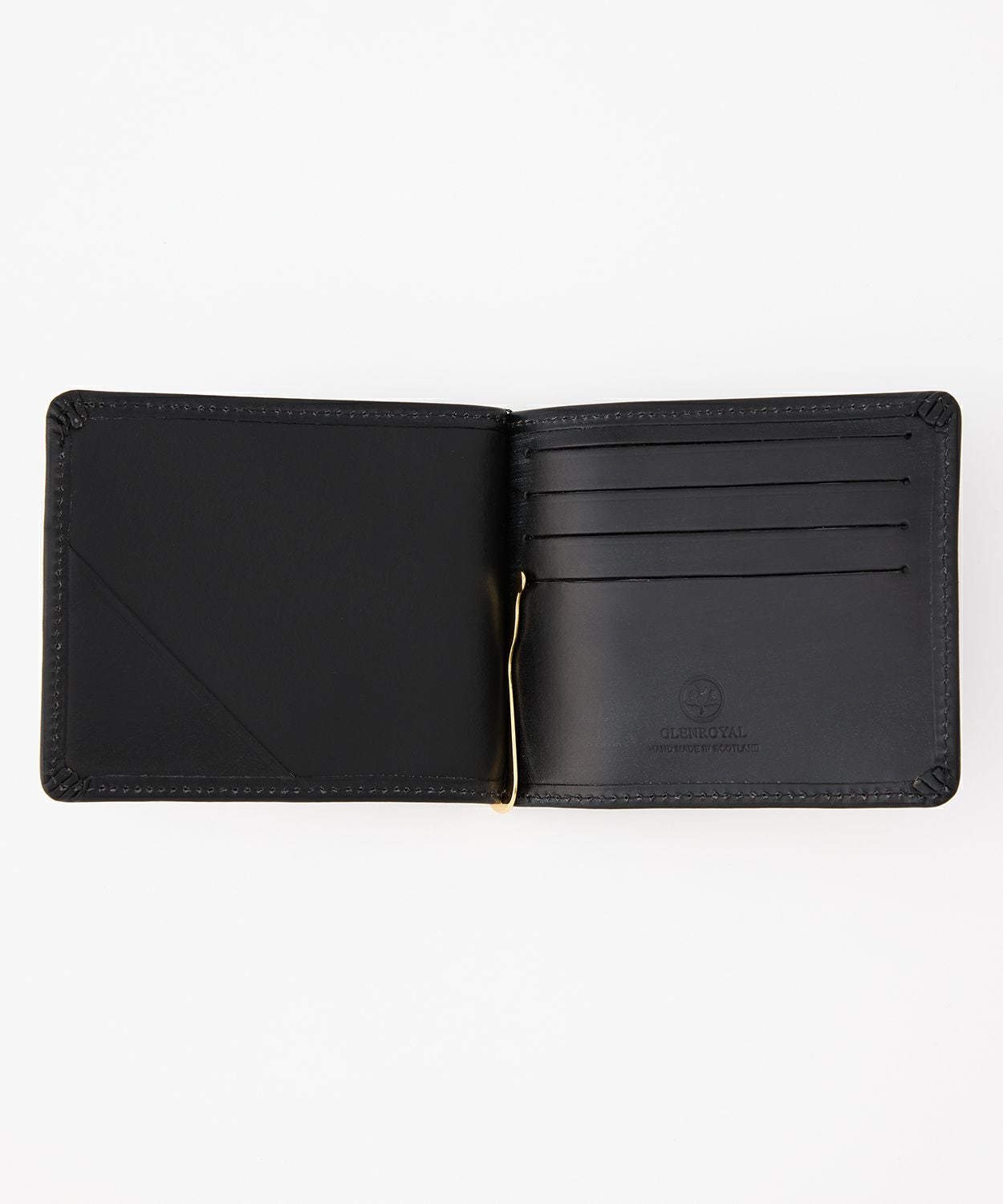 マネークリップ 全1色 | ブライドルレザーの名門 GLENROYAL｜グレン