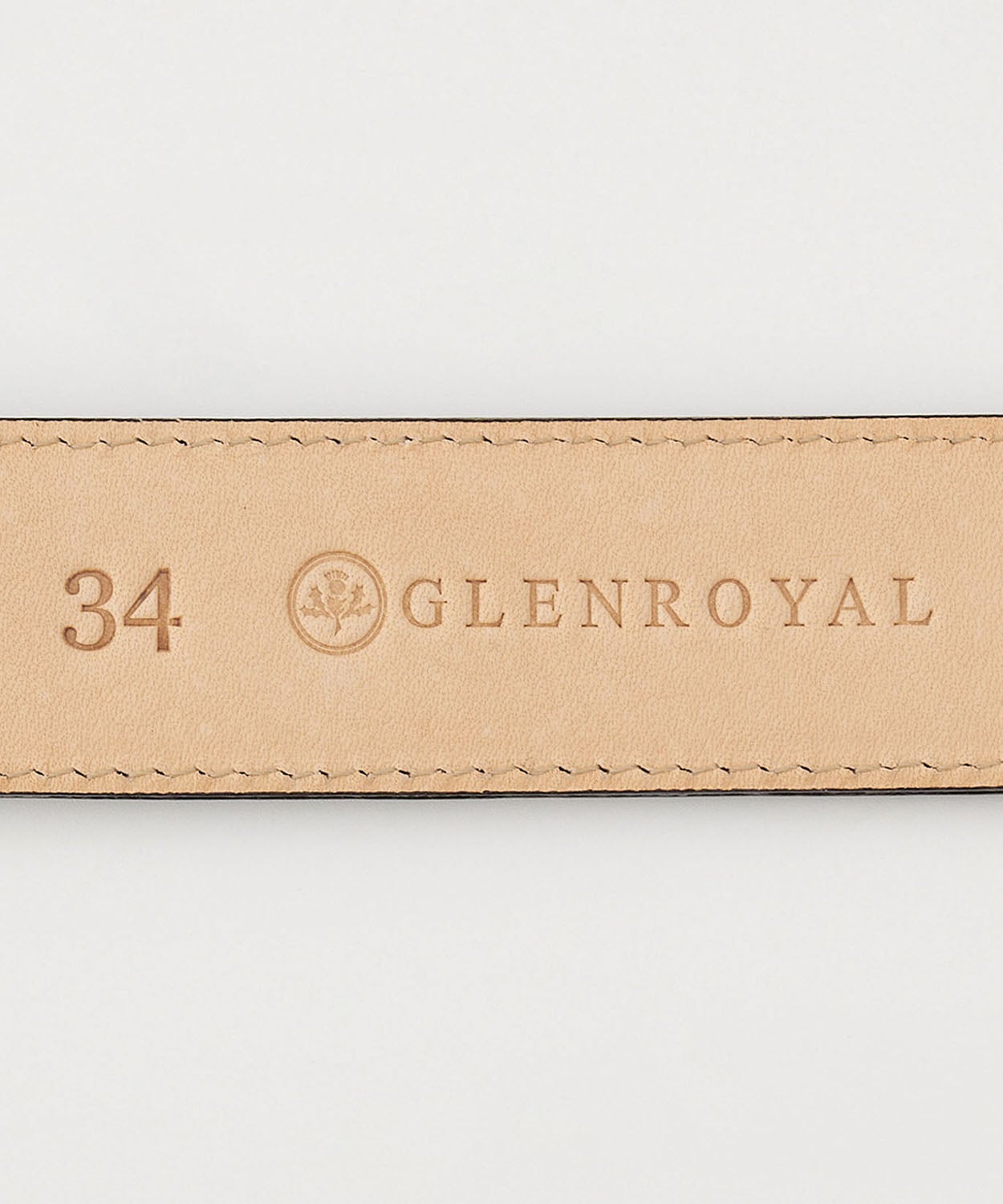 スクエアバックルベルト 全2色 | ブライドルレザーの名門 GLENROYAL