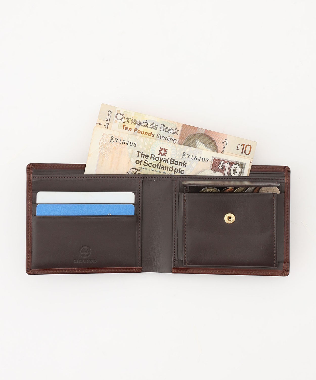 二つ折り財布(コードバン) 全4色 | ブライドルレザーの名門 GLENROYAL